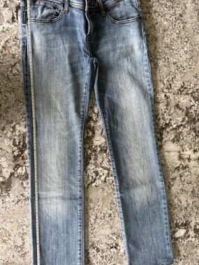Armani Jeans Women's Light Blue Straight Leg Denim